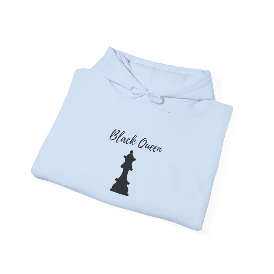 Unisex Heavy Blend™ Hooded Sweatshirt-Black Queen