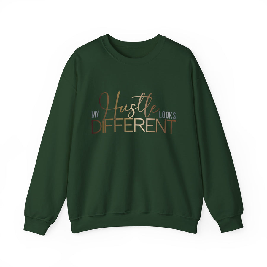 My Hustle Looks Different Unisex Crewneck Sweatshirt - Motivational Fashion