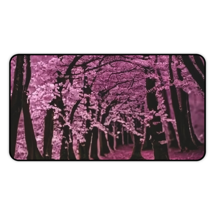 Desk Mat-Forest of Pink