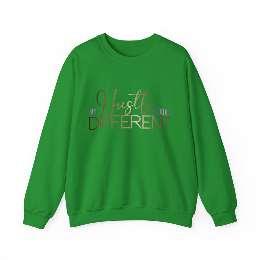 My Hustle Looks Different Unisex Crewneck Sweatshirt - Motivational Fashion