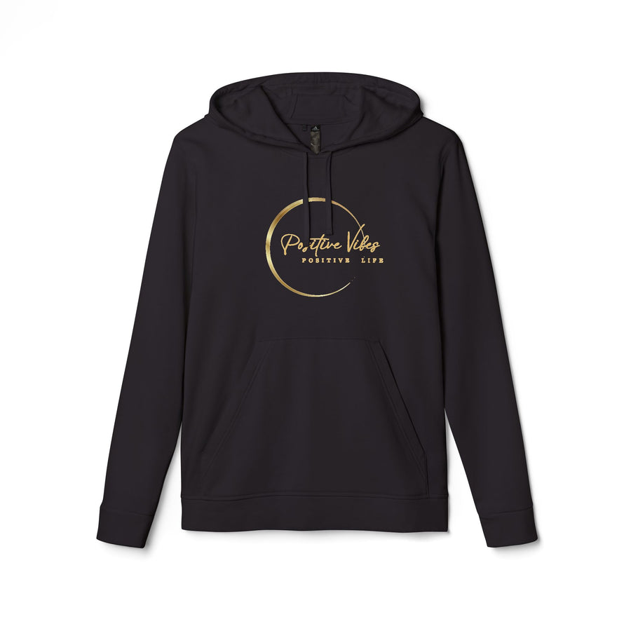 adidas Unisex Fleece Hoodie- Positive vibes