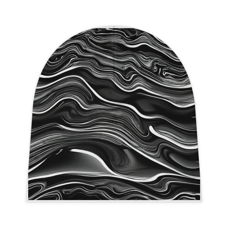 Baby Beanie- Black & White