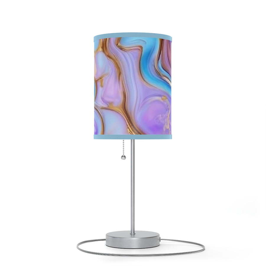 Colorful Marble Design Table Lamp