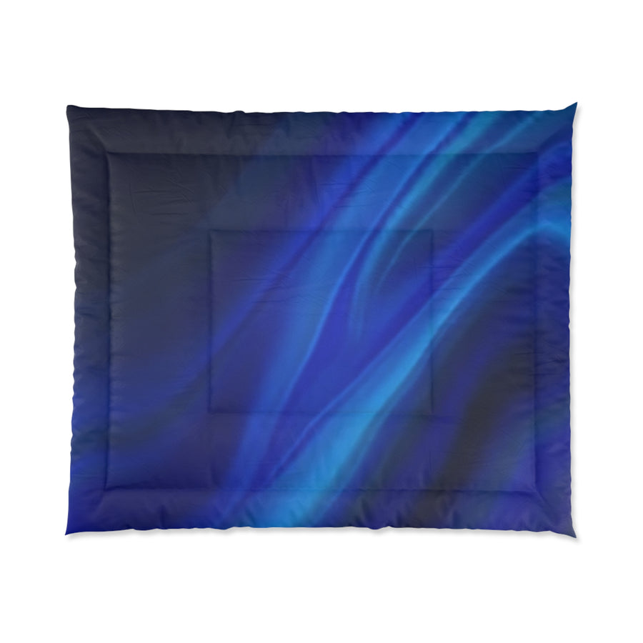 Comforter- Blue Abstract