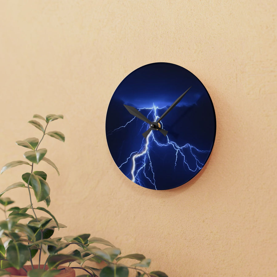 Acrylic Wall Clock-Lighting Electrified