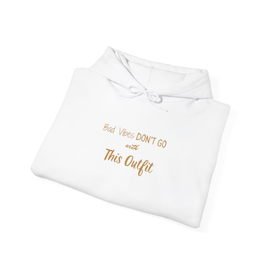 Unisex Heavy Blend™ Hooded Sweatshirt-Bad Vibes Dont Go with This Outfit