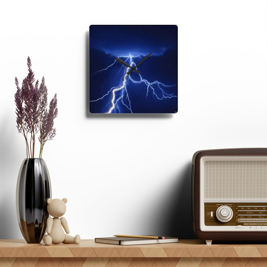 Acrylic Wall Clock-Lighting Electrified