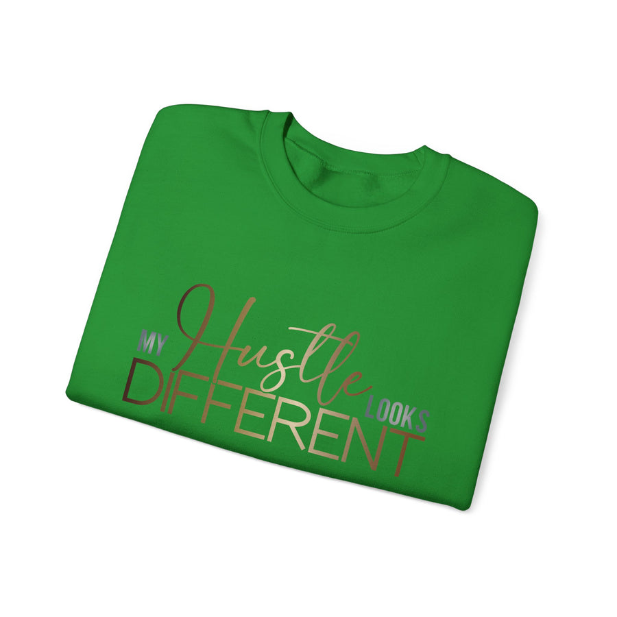 My Hustle Looks Different Unisex Crewneck Sweatshirt - Motivational Fashion