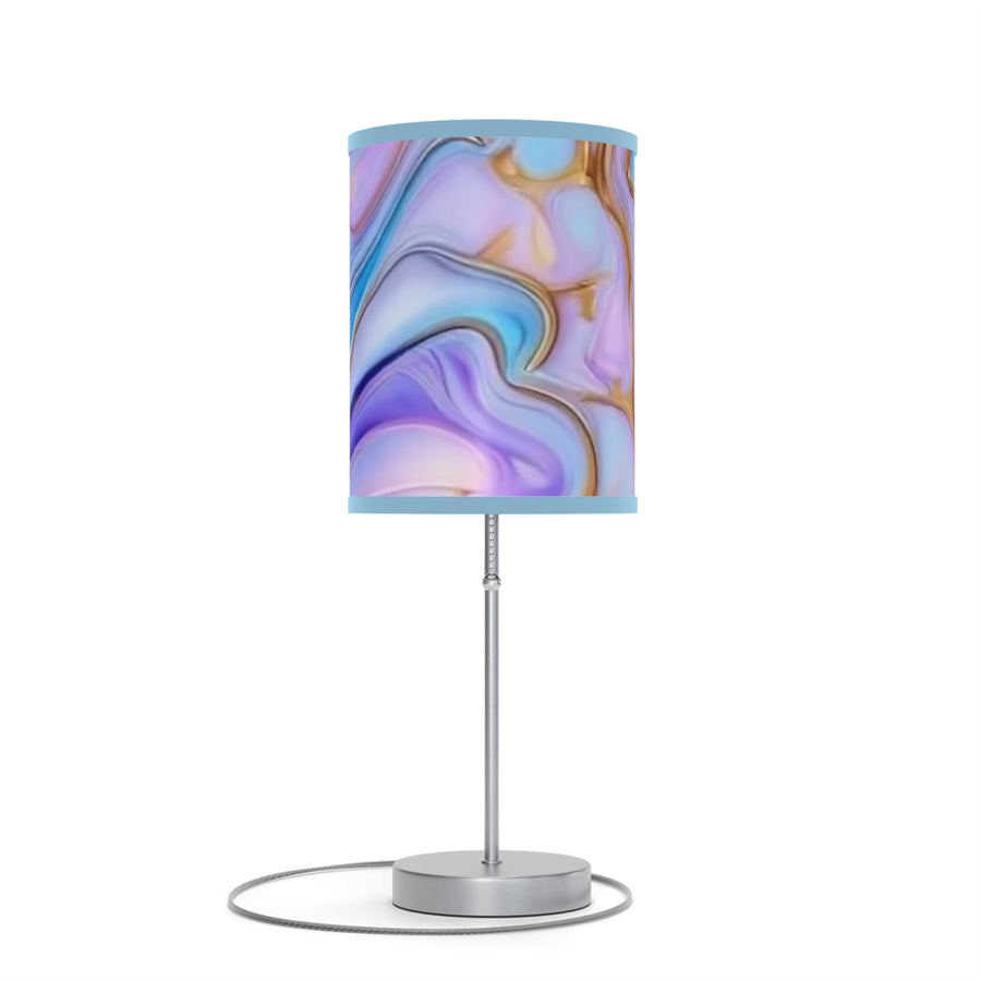 Colorful Marble Design Table Lamp
