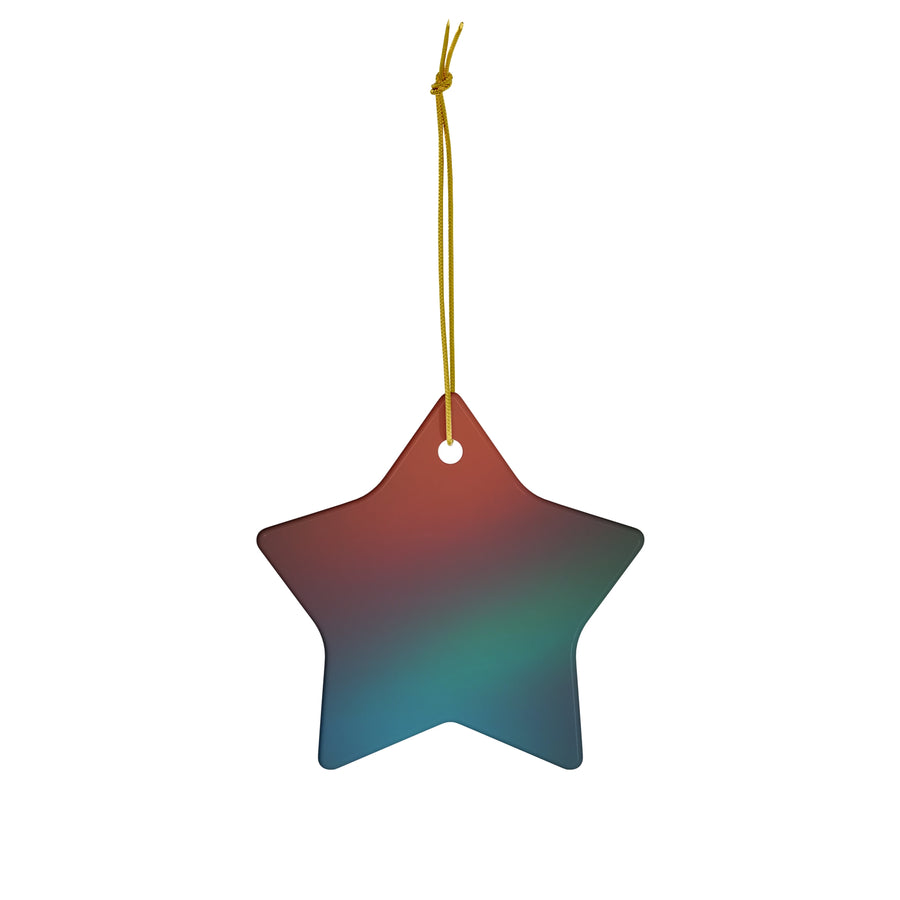 Ceramic Ornament, 4 Shapes