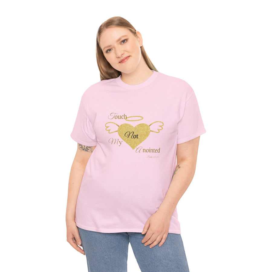 Unisex Heavy Tee-Touch Not My Anointed