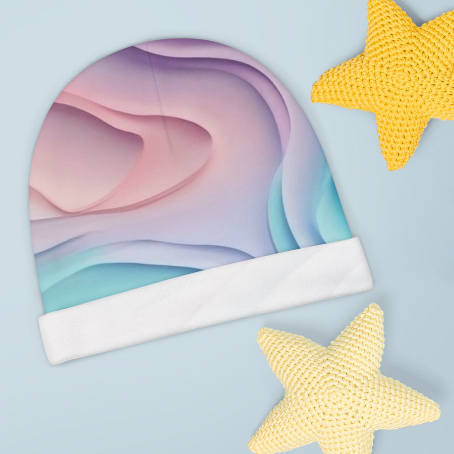 Baby Beanie-Baby blue, Pinks & Purple