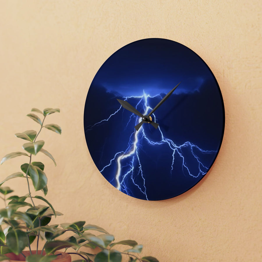 Acrylic Wall Clock-Lighting Electrified