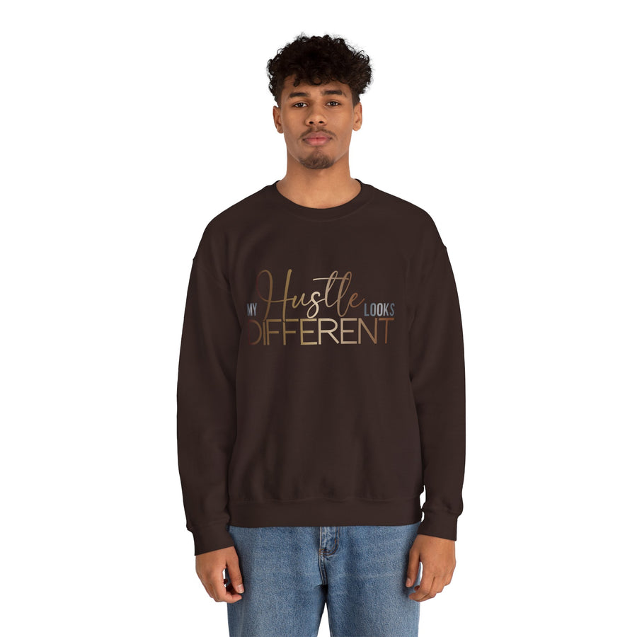 My Hustle Looks Different Unisex Crewneck Sweatshirt - Motivational Fashion