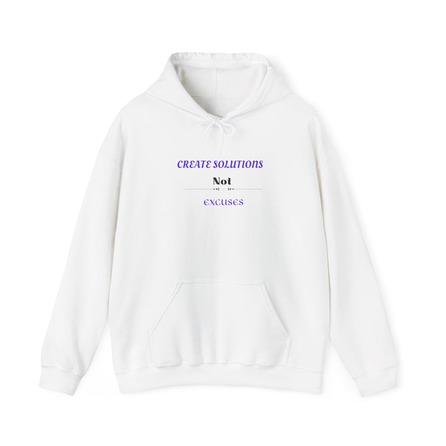 Unisex Heavy Blend™ Hooded Sweatshirt-Create Solutions Not Excuses
