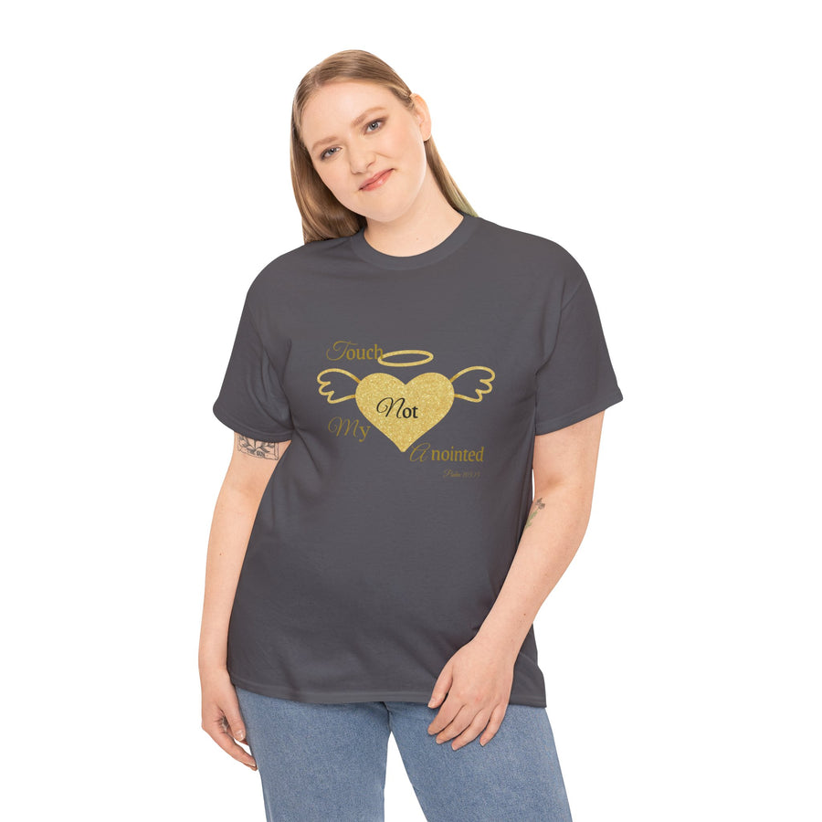Unisex Heavy Tee-Touch Not My Anointed