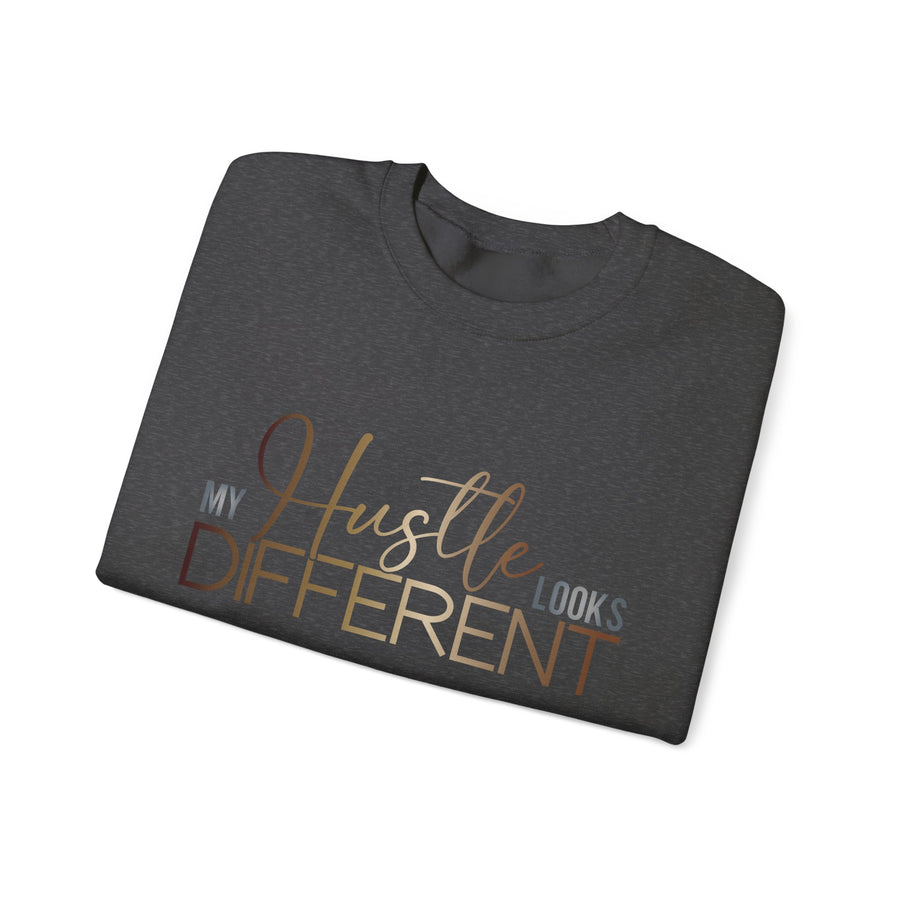 My Hustle Looks Different Unisex Crewneck Sweatshirt - Motivational Fashion