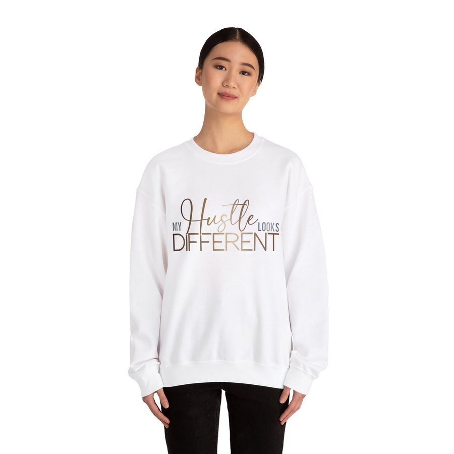 My Hustle Looks Different Unisex Crewneck Sweatshirt - Motivational Fashion