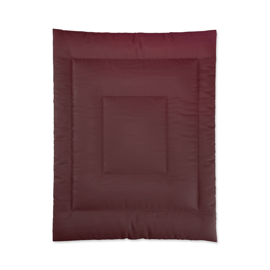 Elegant Burgundy/ Maroon Comforter for Cozy Bedrooms | Soft & Warm Bedding