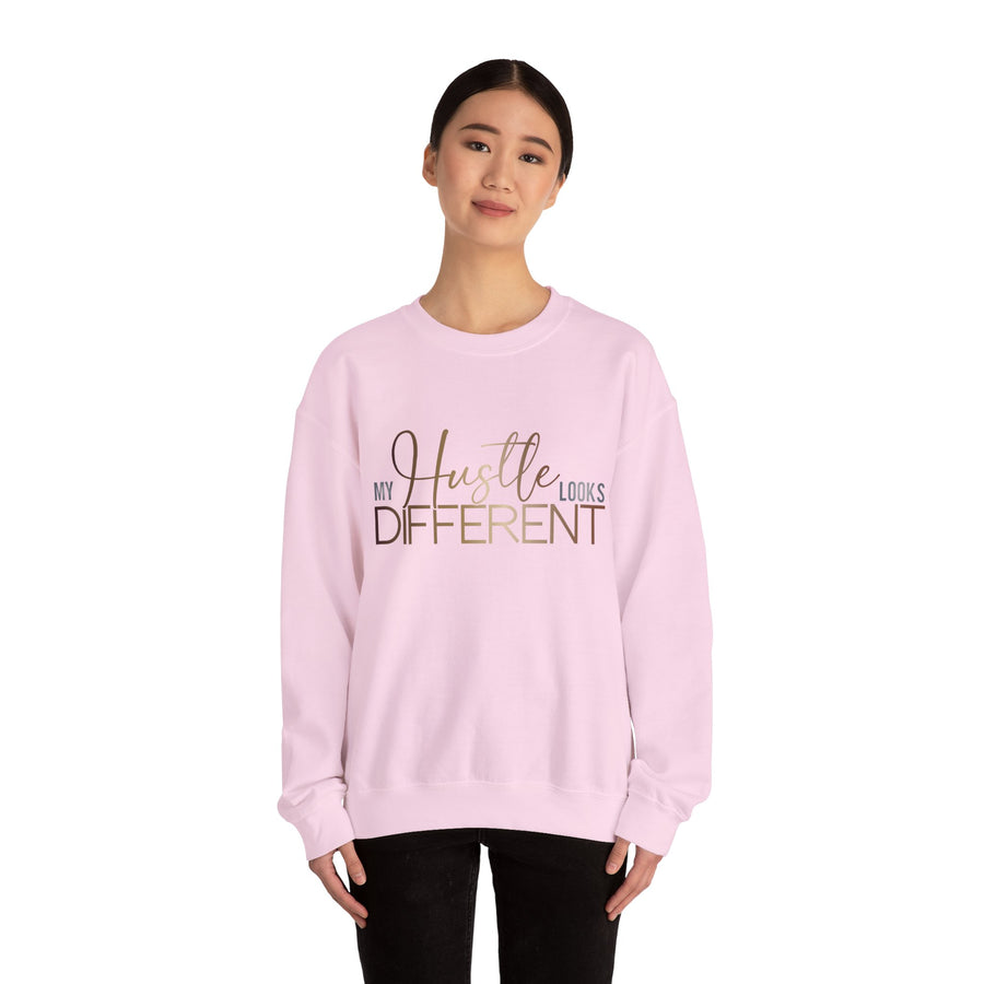 My Hustle Looks Different Unisex Crewneck Sweatshirt - Motivational Fashion