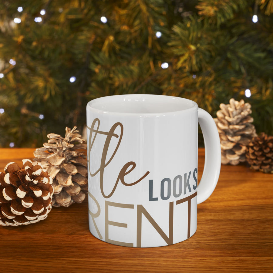 Inspirational Ceramic Mug - My Hustle Looks Different  (11oz, 15oz) - Perfect Gift for Entrepreneurs