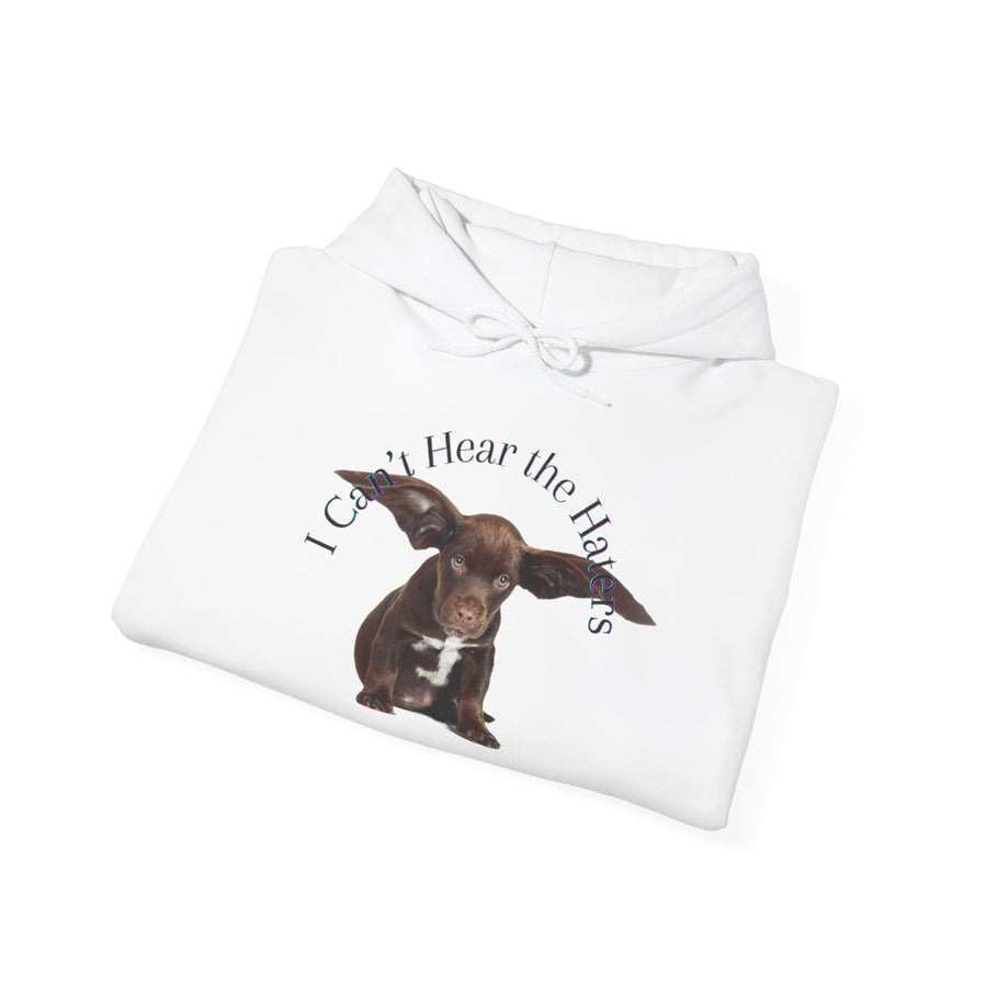 Unisex Heavy Blend™ Hooded Sweatshirt-"I Can't Hear the Haters"