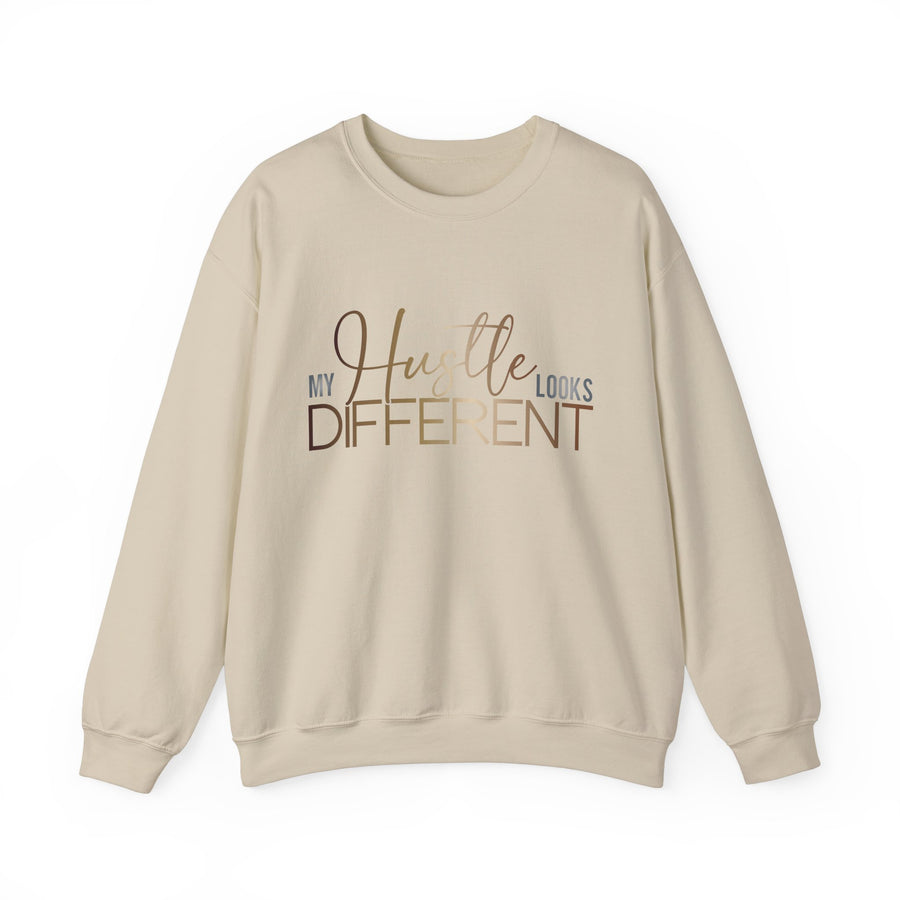 My Hustle Looks Different Unisex Crewneck Sweatshirt - Motivational Fashion