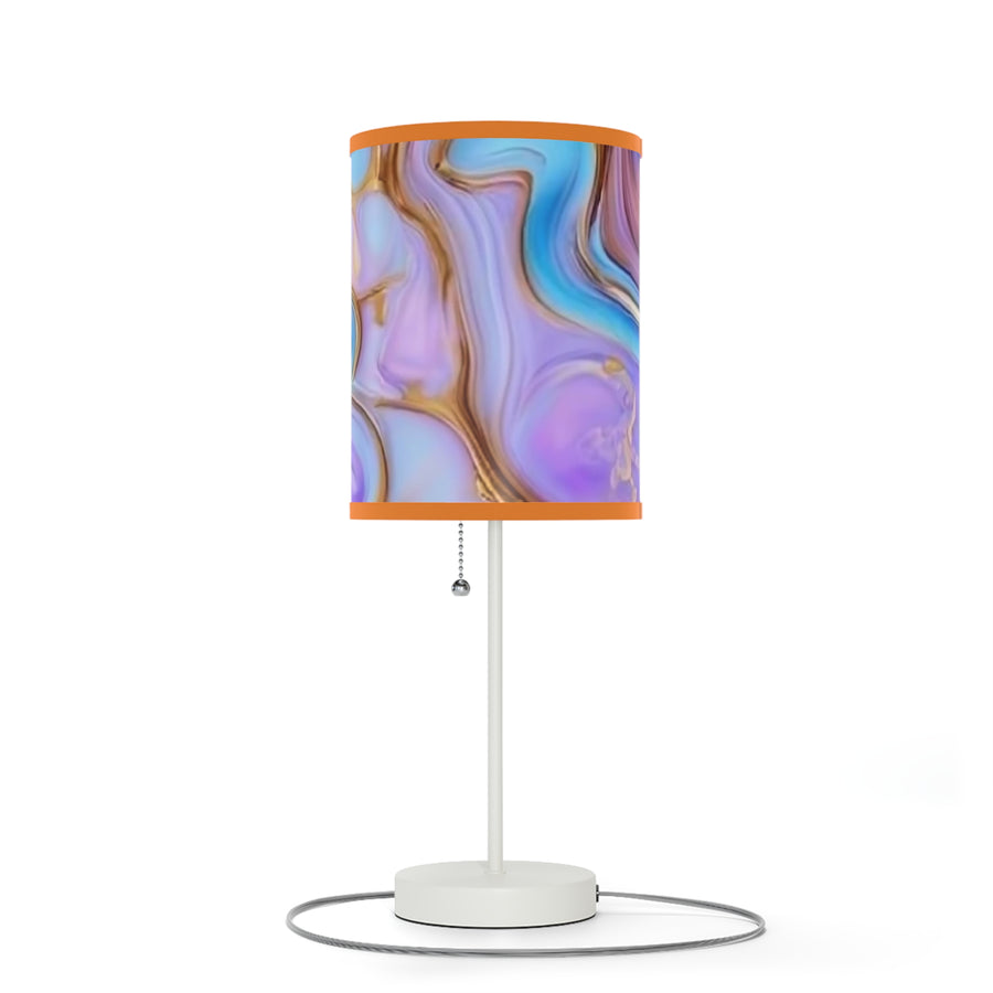 Colorful Marble Design Table Lamp
