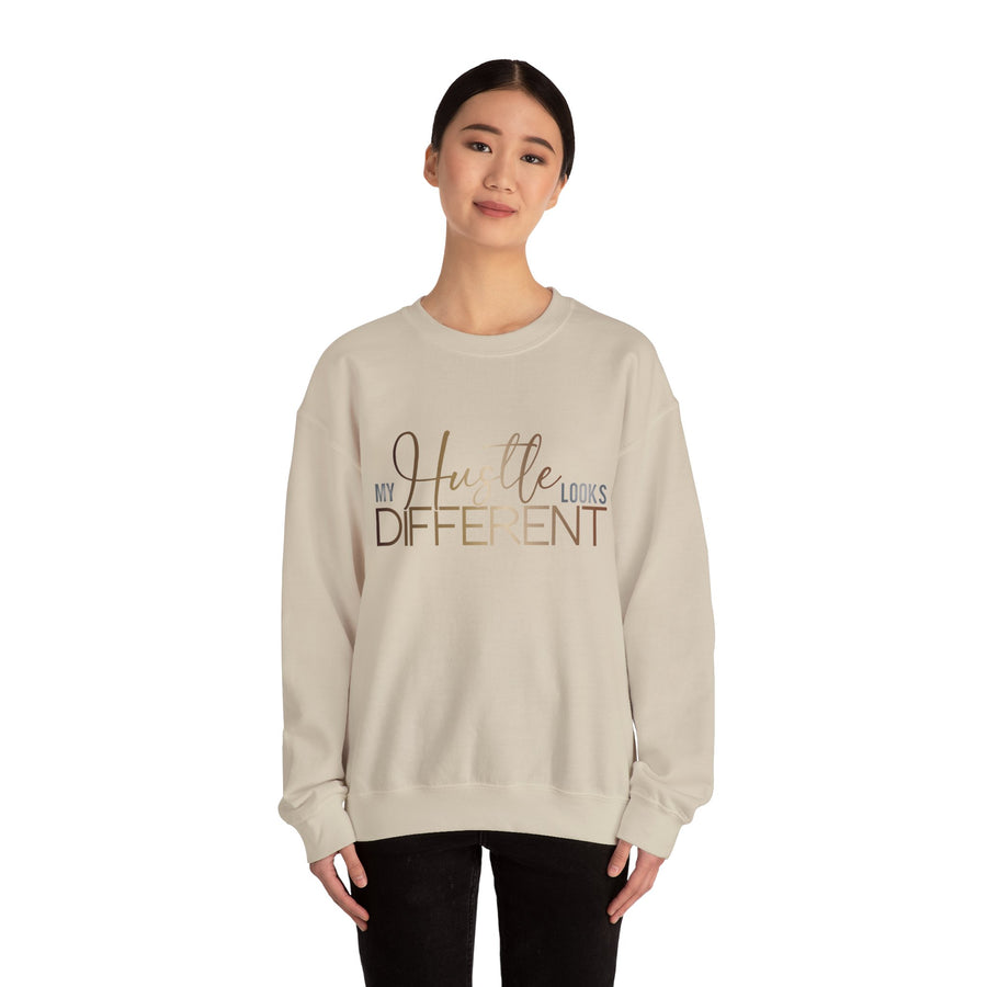 My Hustle Looks Different Unisex Crewneck Sweatshirt - Motivational Fashion