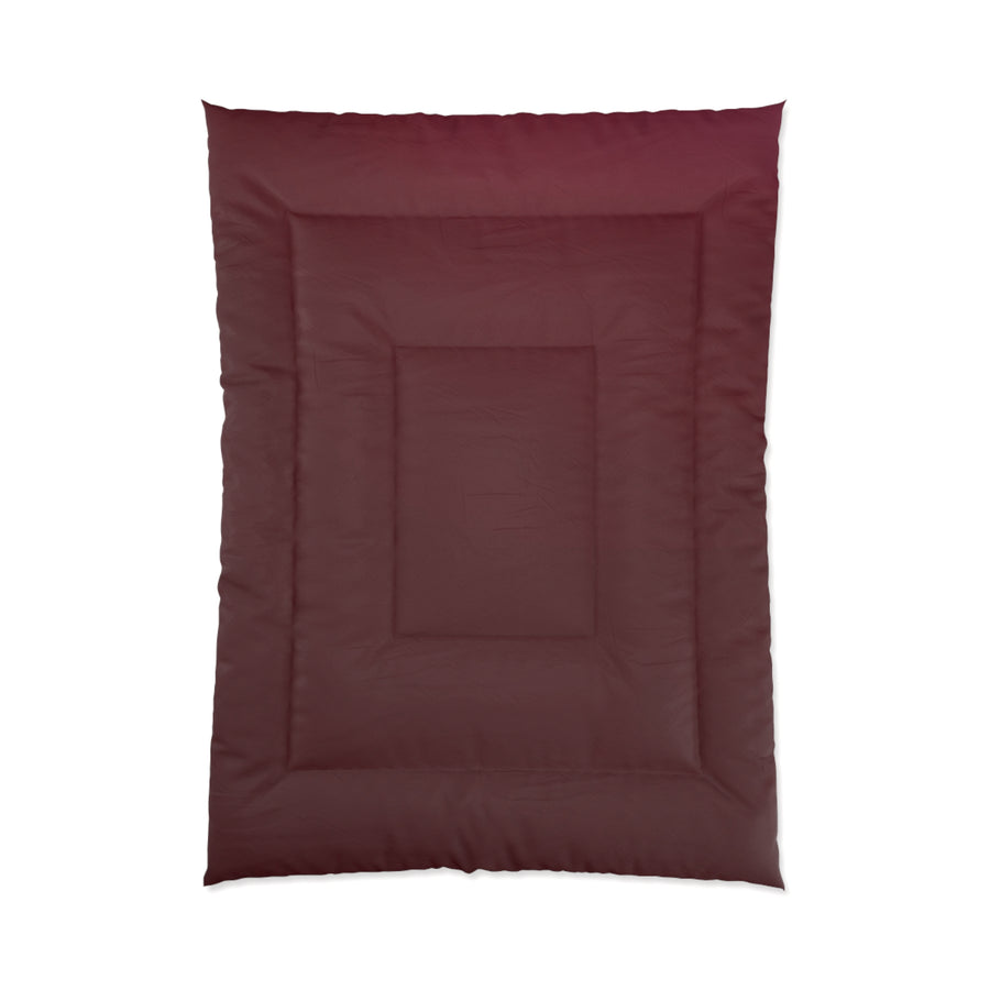 Elegant Burgundy/ Maroon Comforter for Cozy Bedrooms | Soft & Warm Bedding