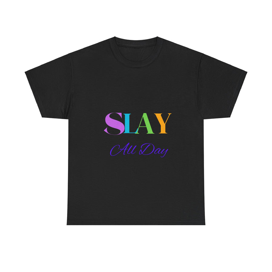 Unisex Heavy Cotton Tee- Slay All Day