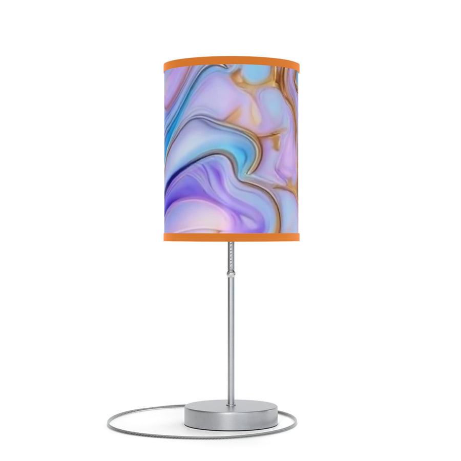 Colorful Marble Design Table Lamp