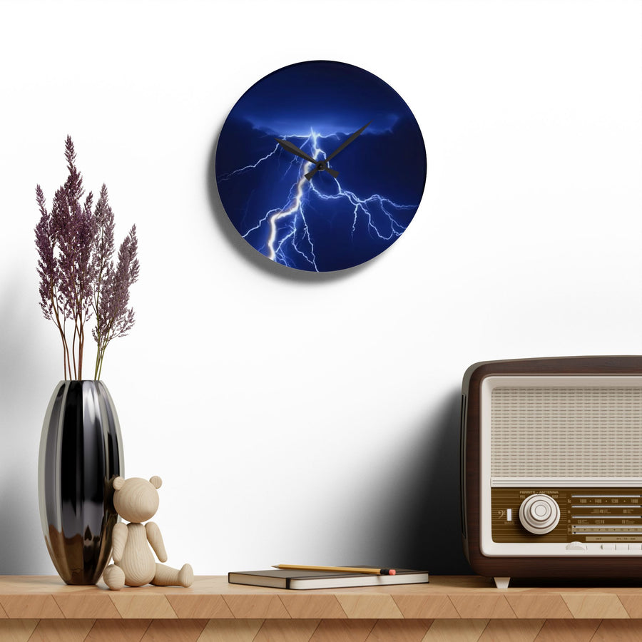 Acrylic Wall Clock-Lighting Electrified