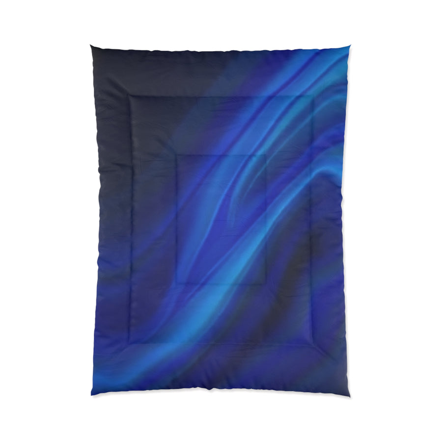 Comforter- Blue Abstract