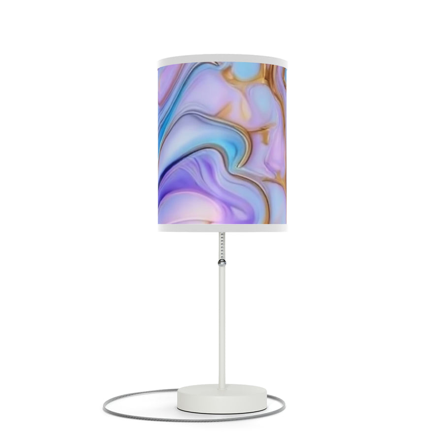 Colorful Marble Design Table Lamp