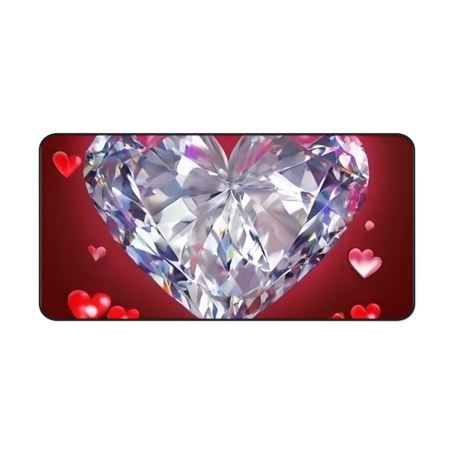 Desk Mat-Diamond Heart