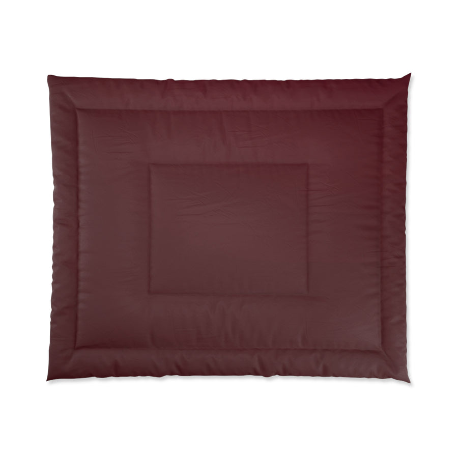 Elegant Burgundy/ Maroon Comforter for Cozy Bedrooms | Soft & Warm Bedding