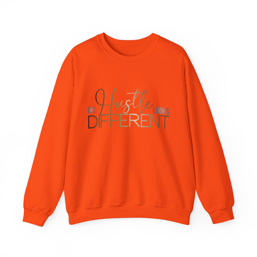 My Hustle Looks Different Unisex Crewneck Sweatshirt - Motivational Fashion