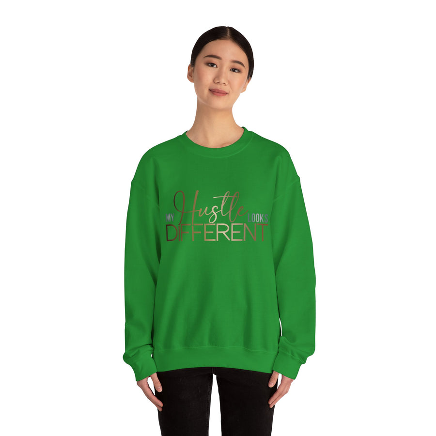 My Hustle Looks Different Unisex Crewneck Sweatshirt - Motivational Fashion