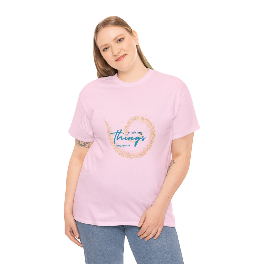 Unisex Heavy Cotton Tee-Making Things Happen