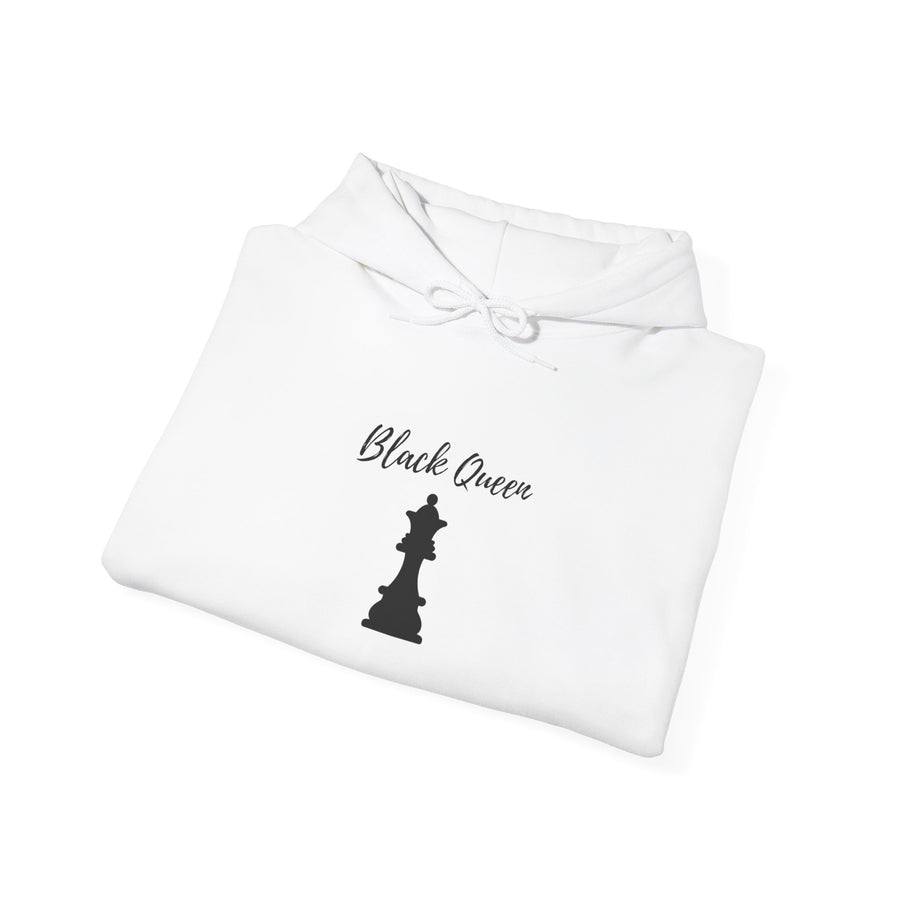 Unisex Heavy Blend™ Hooded Sweatshirt-Black Queen