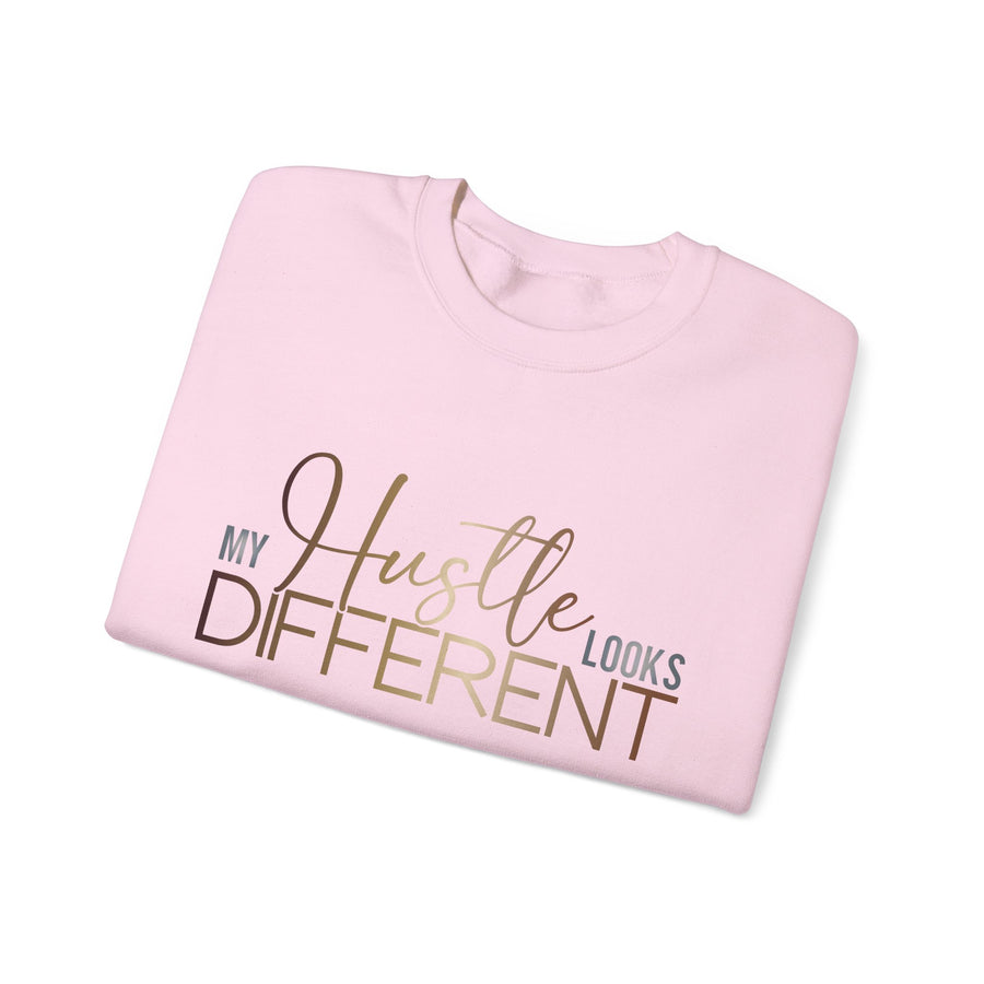 My Hustle Looks Different Unisex Crewneck Sweatshirt - Motivational Fashion