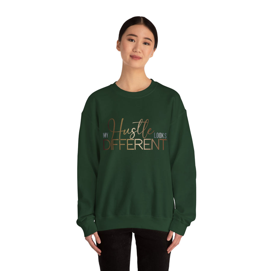 My Hustle Looks Different Unisex Crewneck Sweatshirt - Motivational Fashion