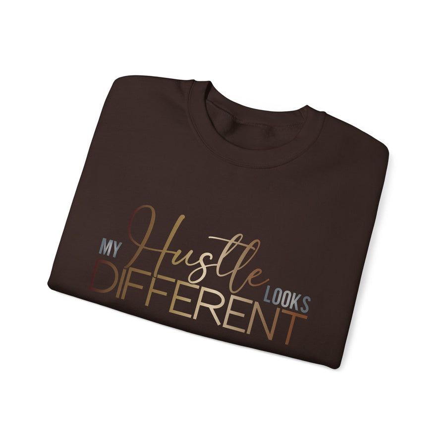 My Hustle Looks Different Unisex Crewneck Sweatshirt - Motivational Fashion