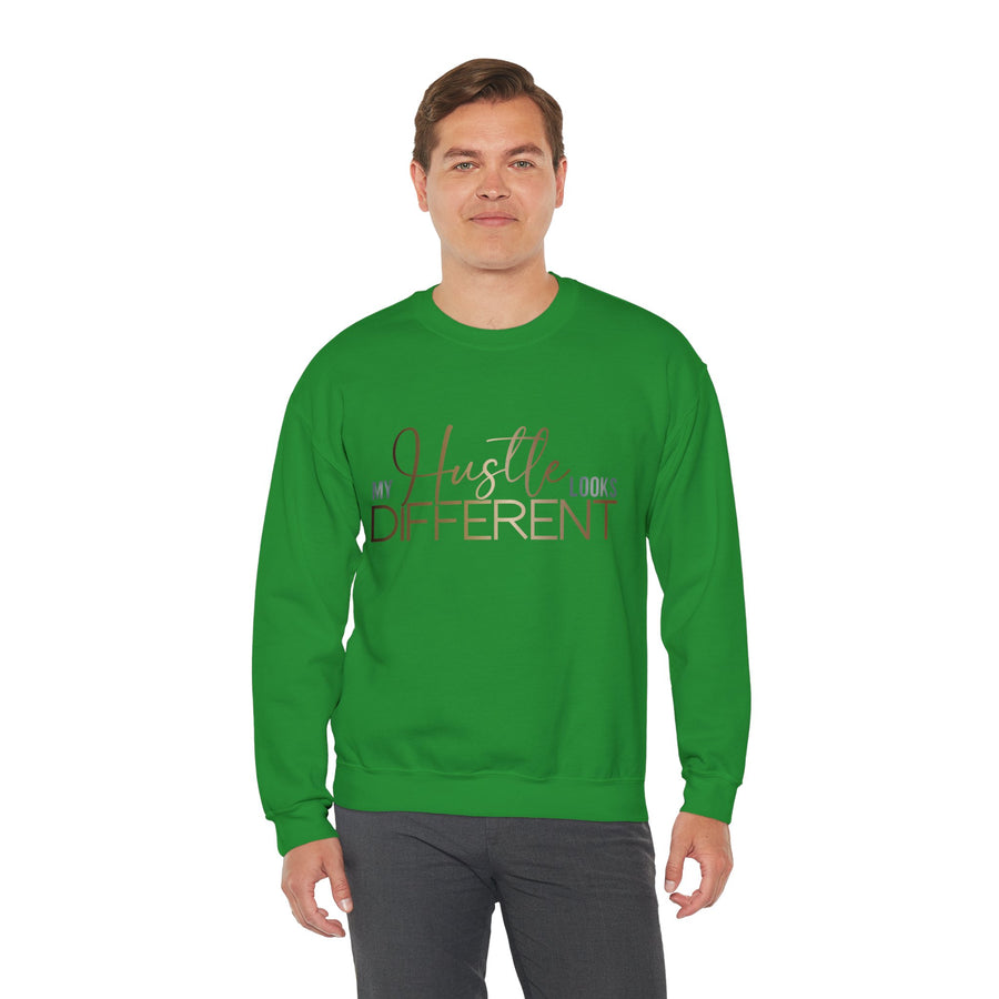 My Hustle Looks Different Unisex Crewneck Sweatshirt - Motivational Fashion