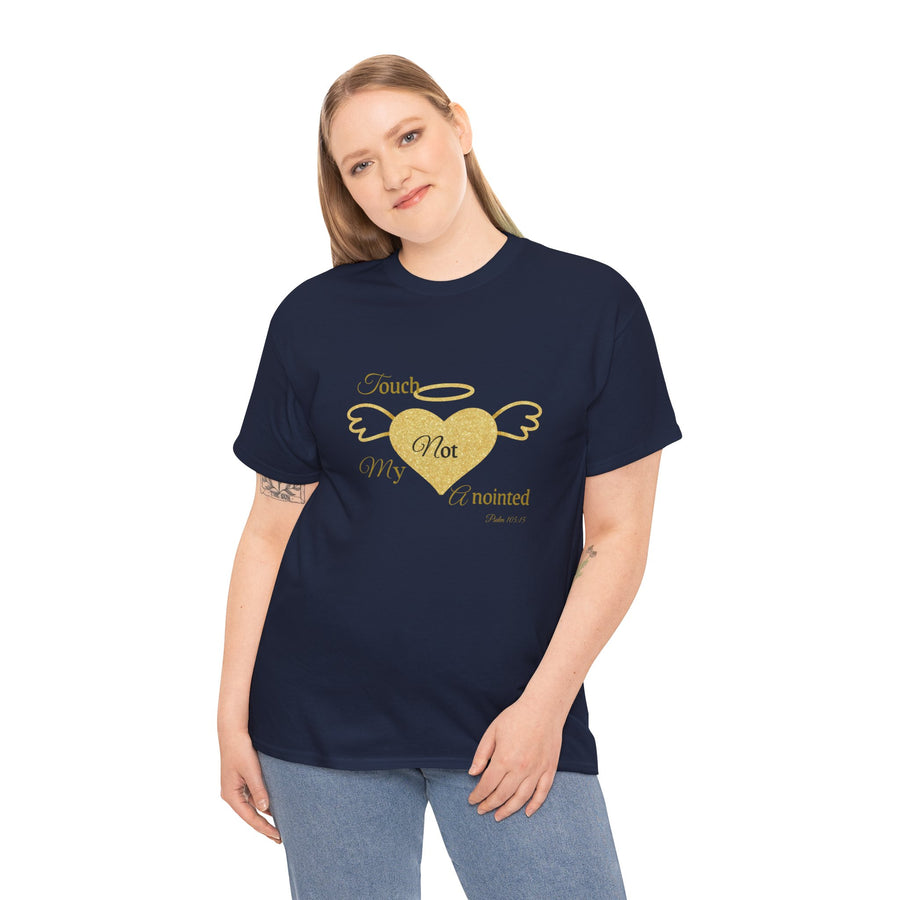 Unisex Heavy Tee-Touch Not My Anointed