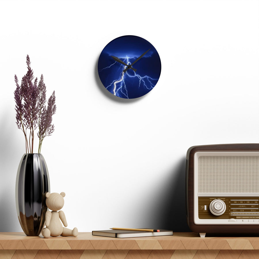 Acrylic Wall Clock-Lighting Electrified