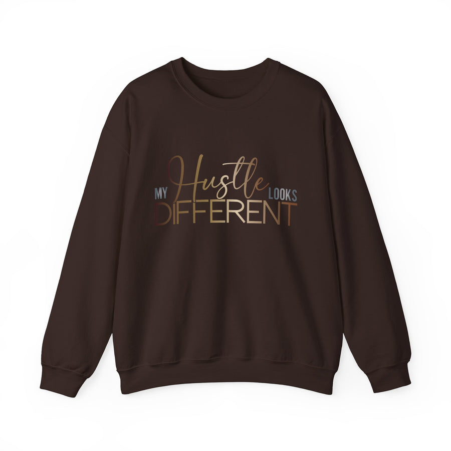 My Hustle Looks Different Unisex Crewneck Sweatshirt - Motivational Fashion