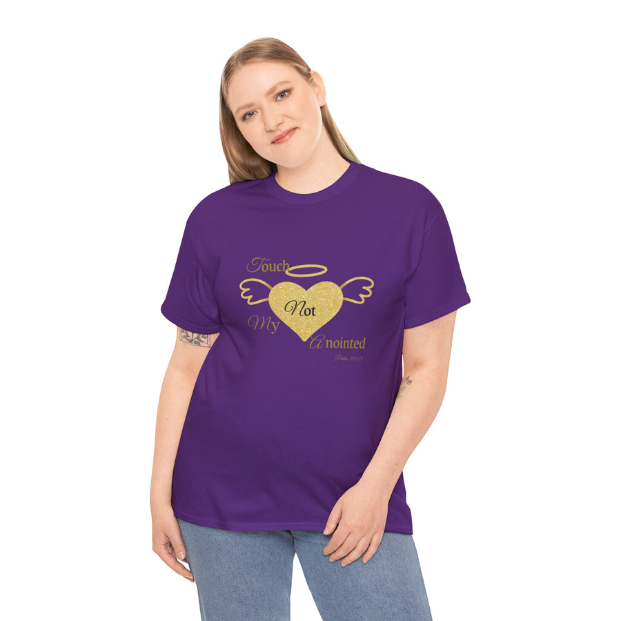 Unisex Heavy Tee-Touch Not My Anointed