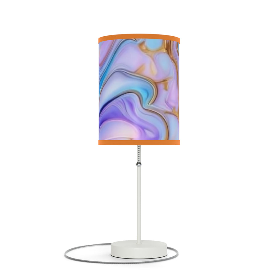 Colorful Marble Design Table Lamp